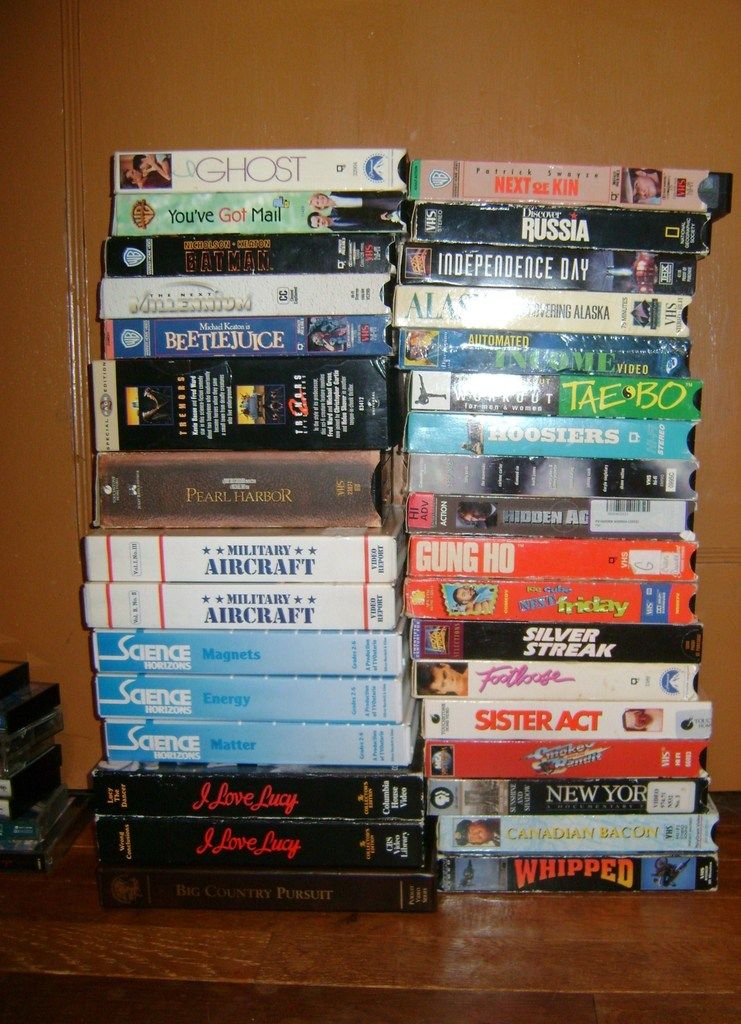 [Goodwill] 33Tape VHS Haul (October 14, 2014) r/VHS